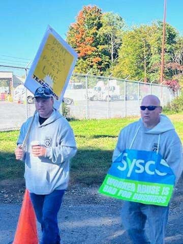 STRIKES AGAINST SYSCO CONTINUE AFTER TALKS BREAK DOWN