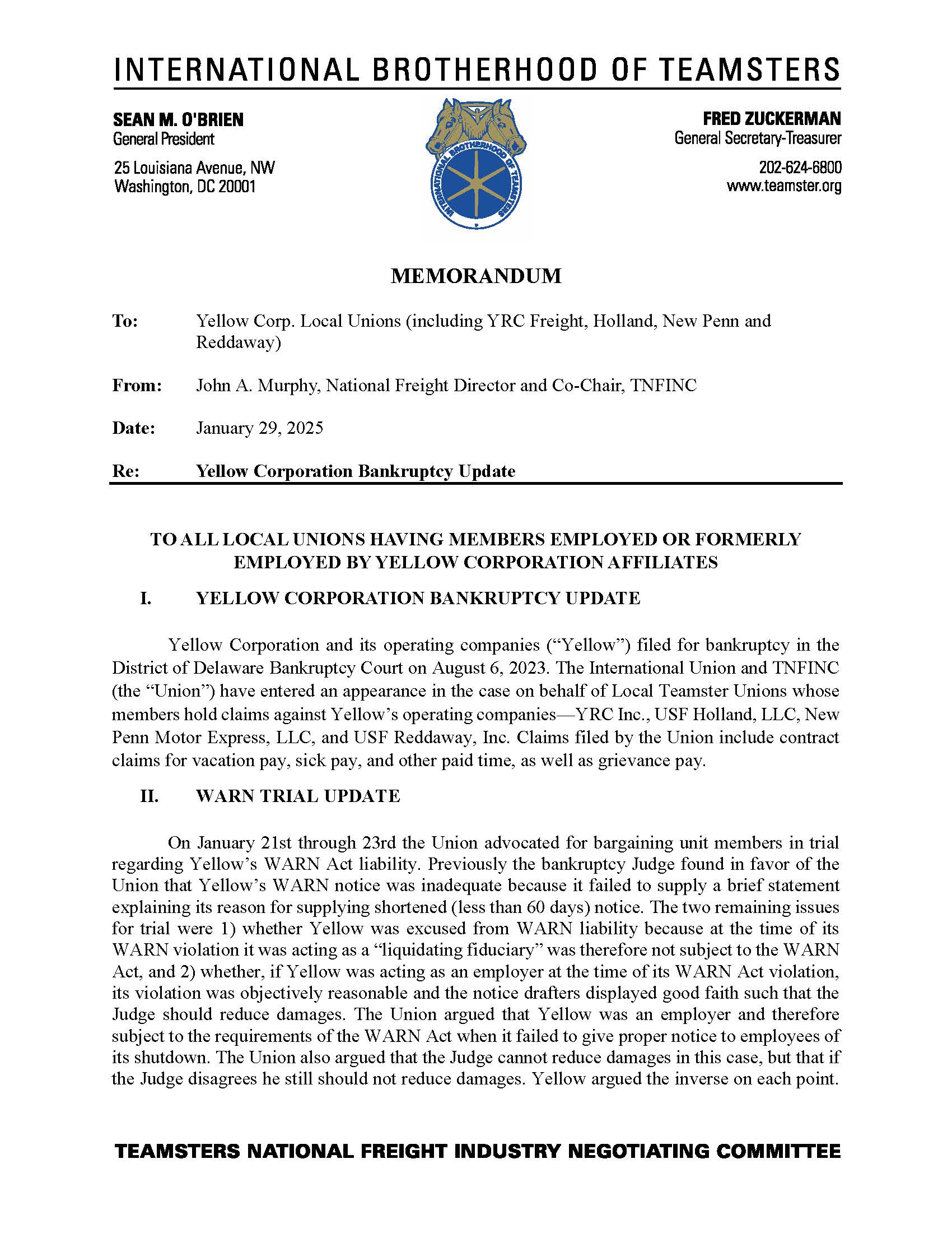 Yellow Corporation Bankruptcy Docket: What’s Actually Happening With Those Billions
