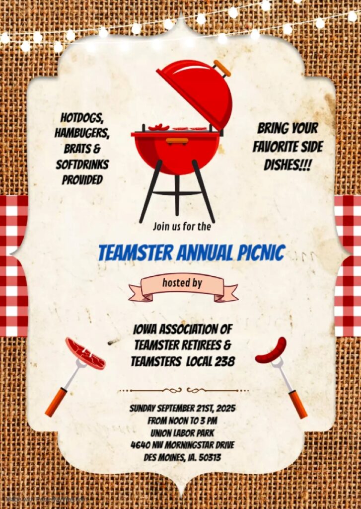 Teamster Retirees Annual Picnic